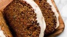 Carrot Cake Loaf (Quick Bread)