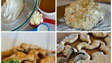 Carrot Parsley and Cheese Dog Treats