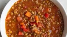 Carrot and Lentil Soup Recipe