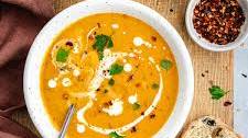 Carrot apple soup