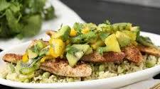 Catch of the Day with Island Kiwi Pineapple Salsa