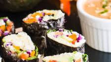Cauliflower Rice Sushi Rolls