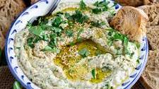 Caviar d’aubergine au tahini (baba ganoush)