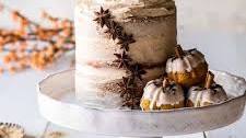 Chai Pumpkin Cake with Maple Browned Butter Frosting
