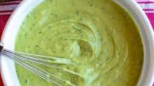 Charred Jalapeño Avocado Crema