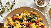 Charred Kale and Chorizo Pasta