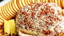 Cheese Ball with Pineapple and Jalapeno