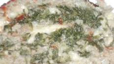 Cheese & Spinach Stuffed Meatloaf