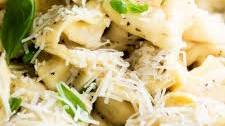 Cheese Tortellini in Garlic Butter Sauce