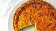 Cheese and Red Onion Quiche
