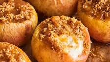Cheesecake-Stuffed Baked Apples