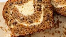 Cheesecake Swirl Carrot Cake Loaf (Gluten Free)