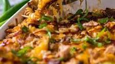Cheesy Barbecue Bacon Chicken Casserole