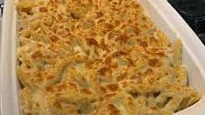 Cheesy Chicken Alfredo Pasta Bake