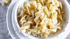 Cheesy Garlic Buttered Noodles