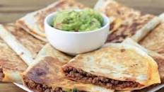 Cheesy Ground Beef Quesadillas Recipe