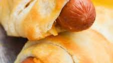 Cheesy Hot Dog Roll Ups