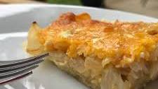 Cheesy Oven-Baked Onion Pie