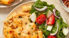 Cheesy Pumpkin Ricotta Pasta Bake