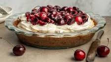 Cherry Coconut Cream Pie