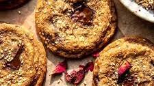 Chewy Chocolate Chunk Honey Sesame Cookies