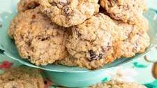 Chewy Oatmeal Coconut Cookies