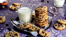 Chewy PB Chocolate Chip Oatmeal Cookies