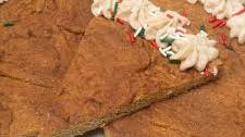 Chewy Snickerdoodle Cookie Cake
