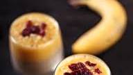 Chia Pudding with Mango Ice Cream