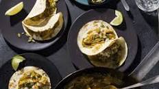 Chicken Chili Verde Tacos