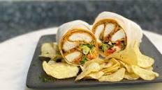 Chicken Nugget Caesar Wrap