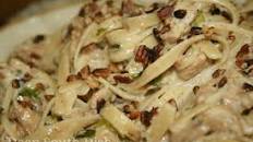 Chicken Pecan Fettuccine