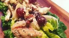 Chicken Salad with Apples, Grapes, and Walnuts