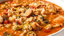Chicken Sausage Gumbo Soup