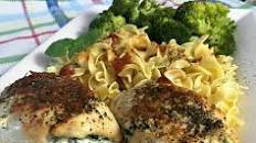 Chicken Stuffed with Ricotta Cheese and Spinach