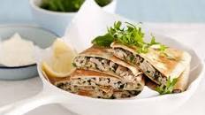 Chicken and salsa verde quesadillas