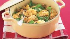 Chicken and vegetable biryani