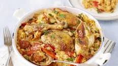 Chicken & chorizo rice pot