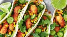 Chicken nugget tacos recipe