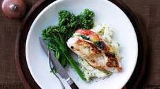 Chicken stuffed with bocconcini & spinach