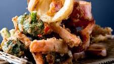 Chickpea Batter-Fried Vegetables