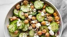 Chickpea Cucumber Salad