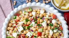 Chickpea Feta Salad