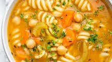 Chickpea Noodle Soup