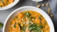 Chickpea Peanut Curry