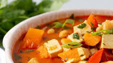 Chickpea and Tofu Curry Stew