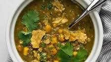 Chile Verde With White Beans