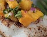 Chilean Sea Bass with Mango Salsa