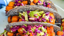 Chili Honey Lime Butternut Squash Tacos