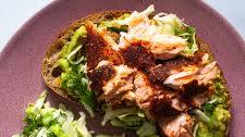 Chili Lime Salmon & Avocado Toast